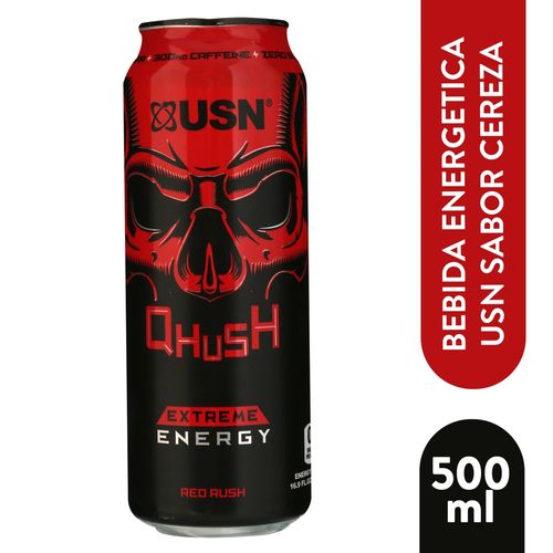 Bebida Energetica Usn Sabor Cereza 500ml