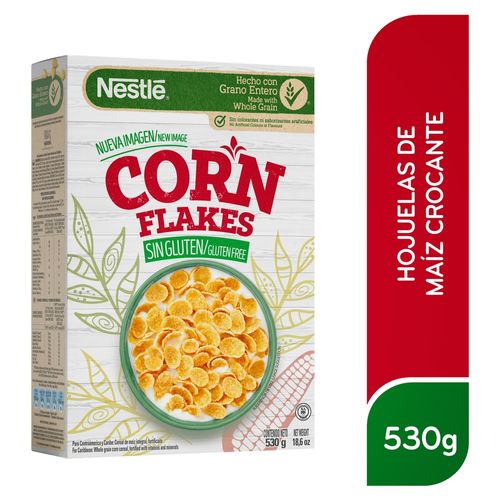 Nestle Corn Flakes Sin Gluten Cereal  530G Caja