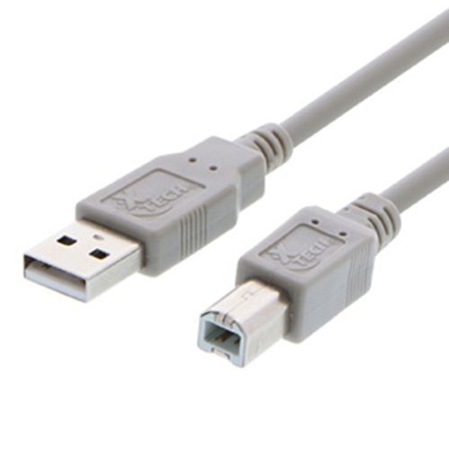 Cable Xtech AB004XTK03 USB tipo A to USB tipo B, 2.0 awg 480 mbps - 1.8 m