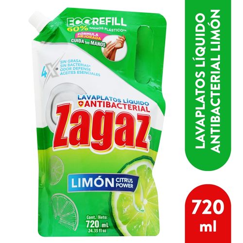 Lavaplatos líquido Zagaz citrus - 720 ml