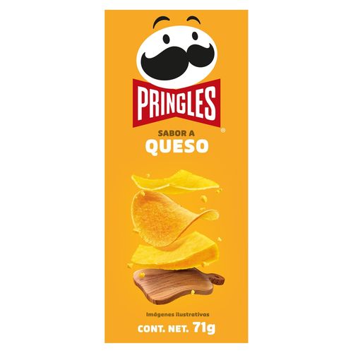 Papas Pringles® Sabor a Queso Lata - 71g