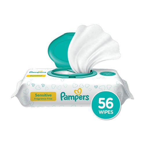 Toallitas Húmedas Pampers, Sensitive 8X -56 uds