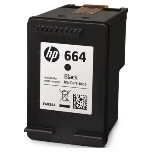 Cartucho HP F6V29AL # 664 color negro