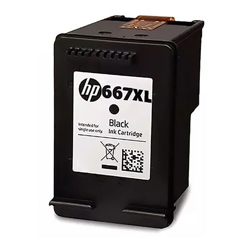 Cartucho HP 667 Xl Negro