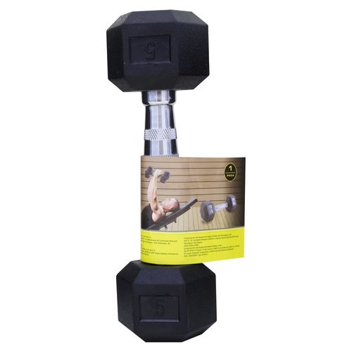 Mancuerna De Hule 5lb