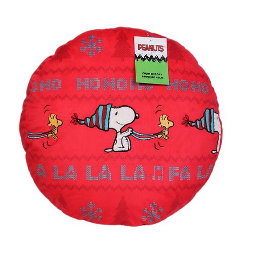 Cojín Peanuts Snoopy Redondo -40 cm