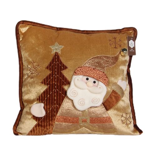 Cojín Holiday Time Santa -37 cm