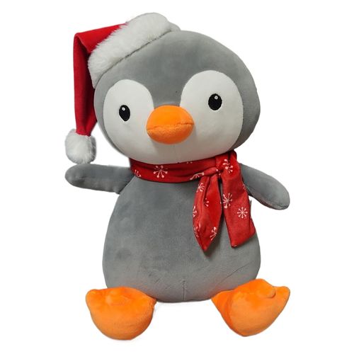 Peluche Pungüino Holiday Time navideño -32 cm