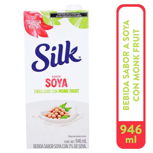 Bebida Silk Soya Monk Fruit -946ml