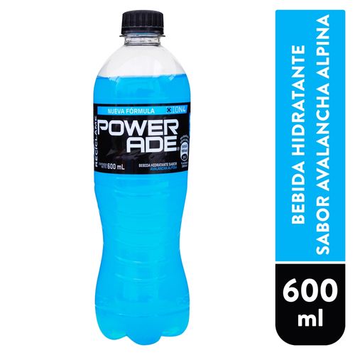 Bebida Powerade, avalancha azul -600ml