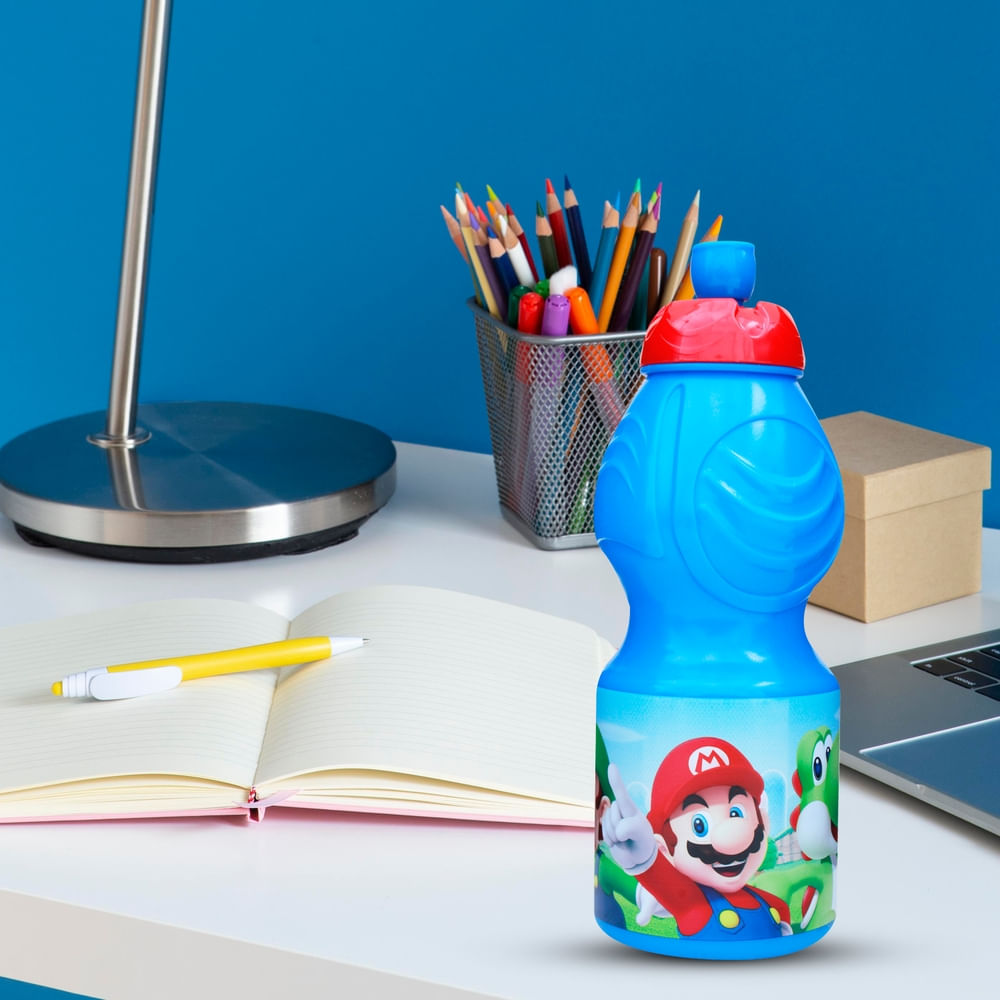 Gourde Enfant Super Mario 560 Ml - Polypropylène | Licence Officielle