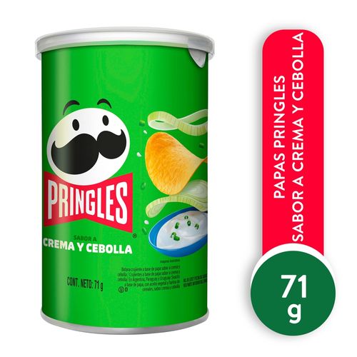 Snack Pringles Papa Crema Cebolla - 71 g