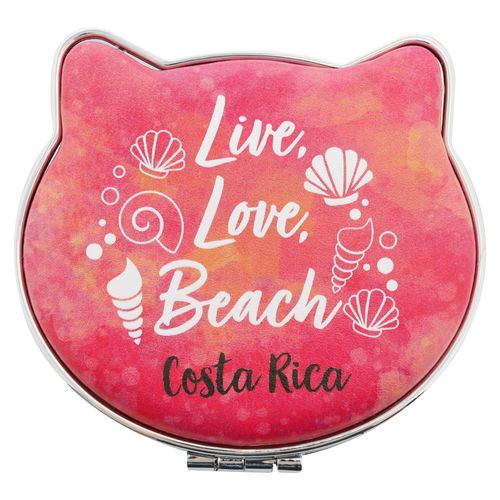 Espejo Forma Gato Live Love Beach Cr