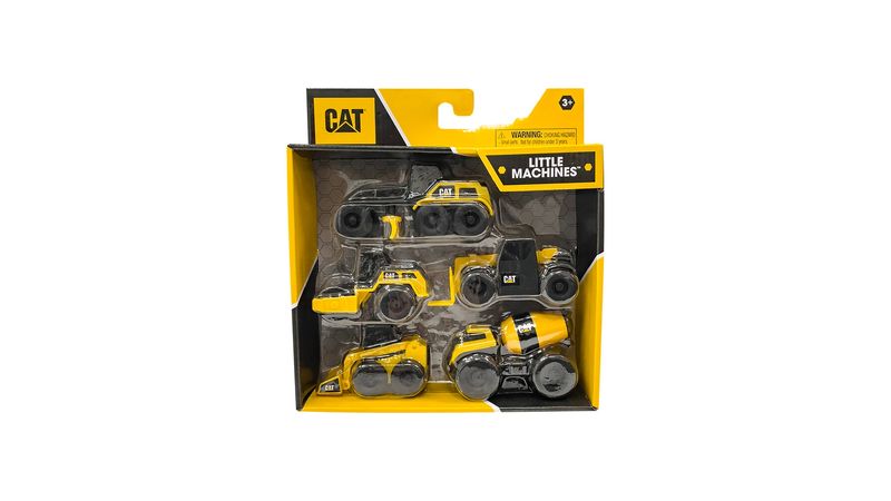 Vehículos Construcción CAT mini pack -5 uds Walmart Costa Rica
