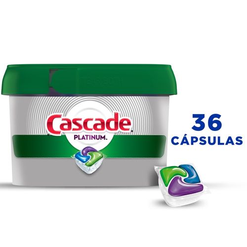 Lavaplatos Cascade Platinum - 36 uds