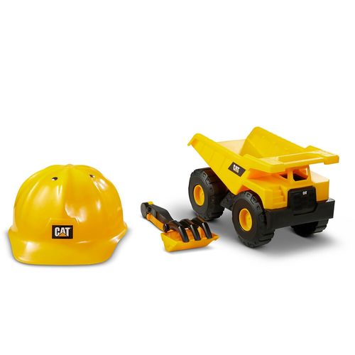 Vehículo Construcción CAT con casco  Surtido -10 pulgadas