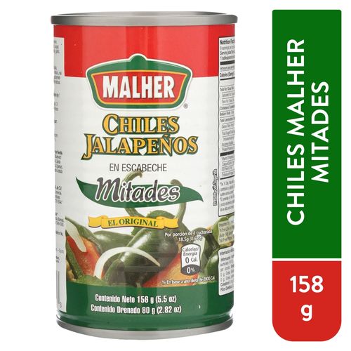 Chile Malher En Mitades -156 g