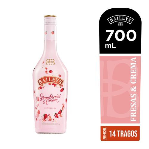 Baileys Fresas y Crema - 700 ml