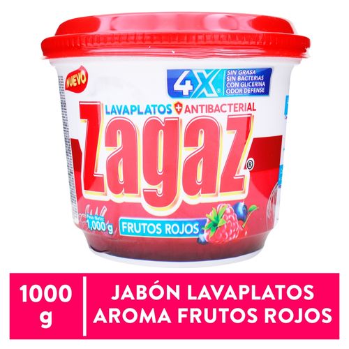 Lavaplatos Zagaz Frutos Rojos - 1000gr