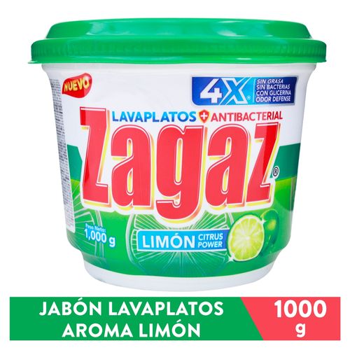 Lavaplatos Zagaz antibacerialt citrus power - 1000 g