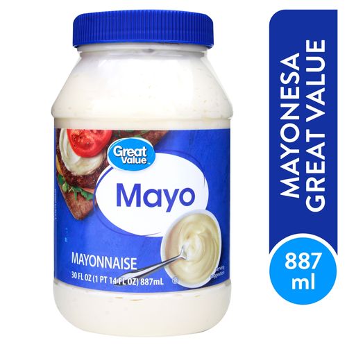 Mayonesa Great Value -887ml