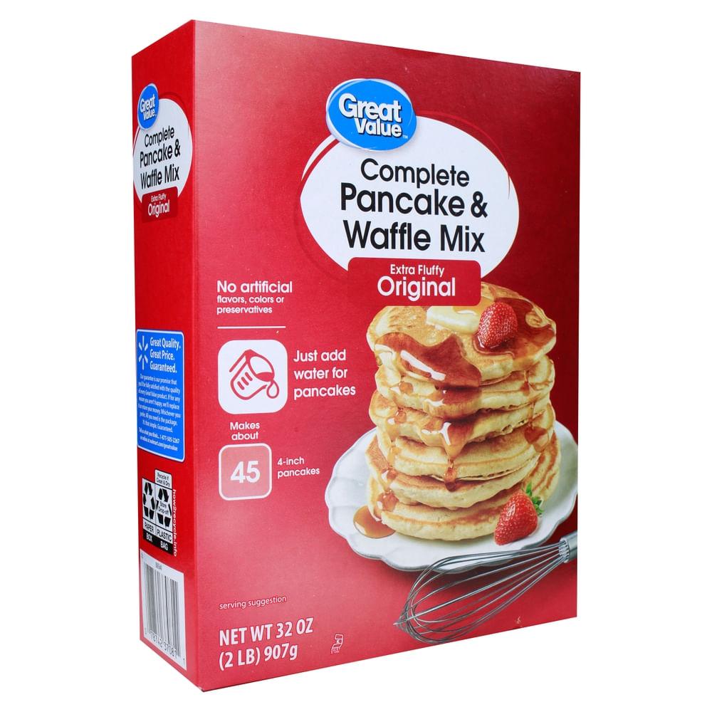 Comprar Mezcla Great Value Para Pancakes Original - 907 g | Walmart ...
