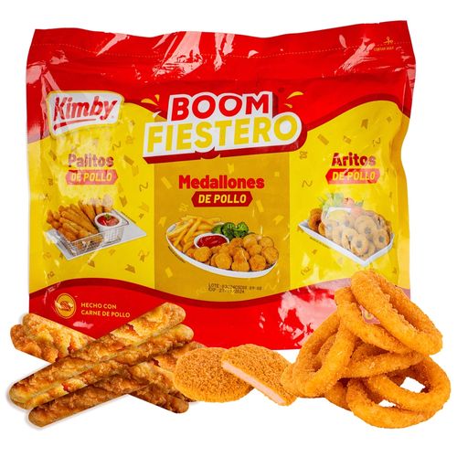 Formados Kimby De Pollo, Boom Fiestero - 900g