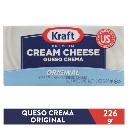 Queso crema Kraft premium - 226 g