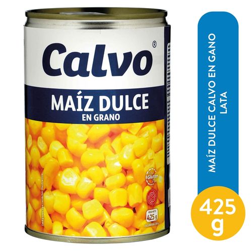 Maíz dulce Calvo en grano enlatado - 425 g