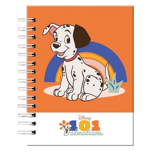 Cuaderno Dalmata Pequeño 5 Materias - 150 Hojas