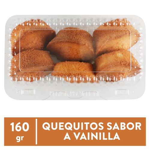 Quequitos Moofy de vainilla 6 Uds - 160 g