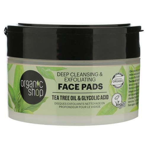 Masc Organic Sh Face Pads Tea 20u Ea
