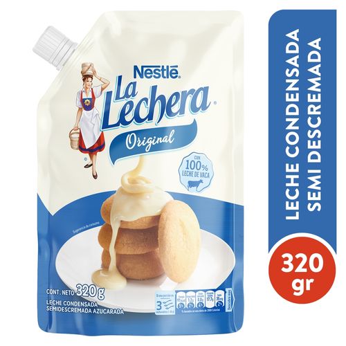 Leche Condensada Nestlé La Lechera Original Doypack - 320g