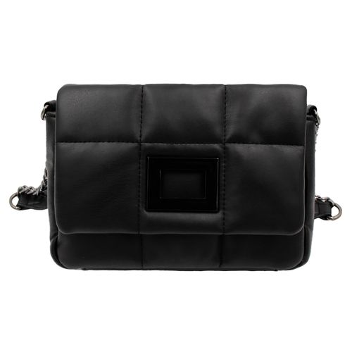 Bolso cruzado George, para dama color negro