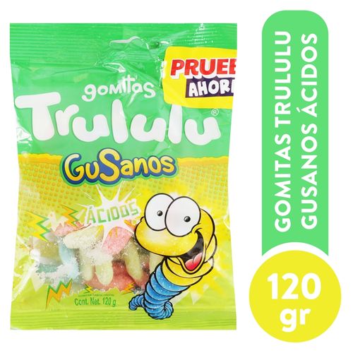 Gomitas Trululu gusanos bolsa - 120 g