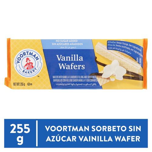 Sorbeto Voortman sabor vainilla sin azúcar - 255 g