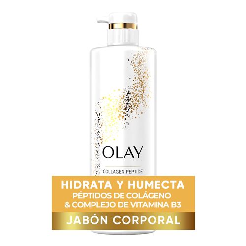 Jabón Líquido Olay, Cleansing & Firming Con Vitamina B3 Y Colágeno - 591ml