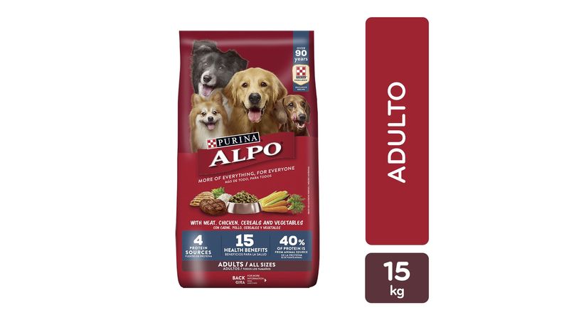 Comprar Alimento Perro Purina Alpo Adulto todos los tamanos 15kg Walmart Costa Rica Maxi Pali Compra en linea