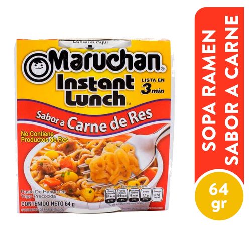 Sopa Maruchan Instantanea Ramen Res - 64gr