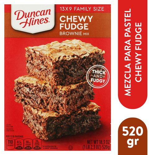 Mezcla Duncan Hines Brownie Dhines Tam Familiar -520gr