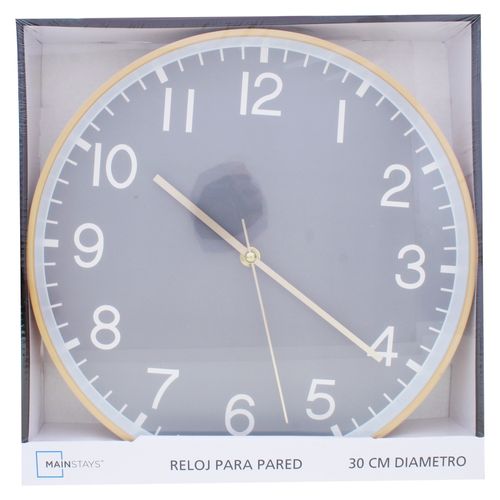 Ms Reloj Gris 30cm Apu Ago2024