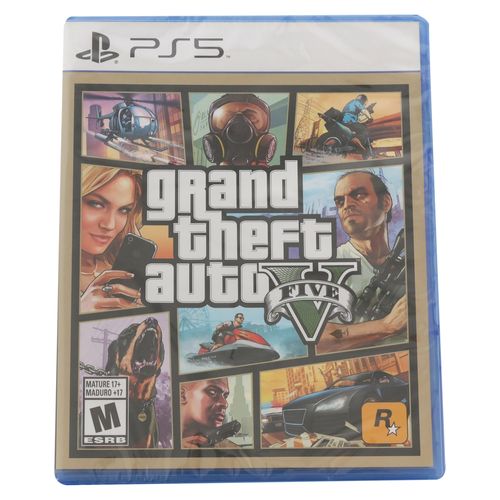 Videojuego grand theft auto v para playstation 5