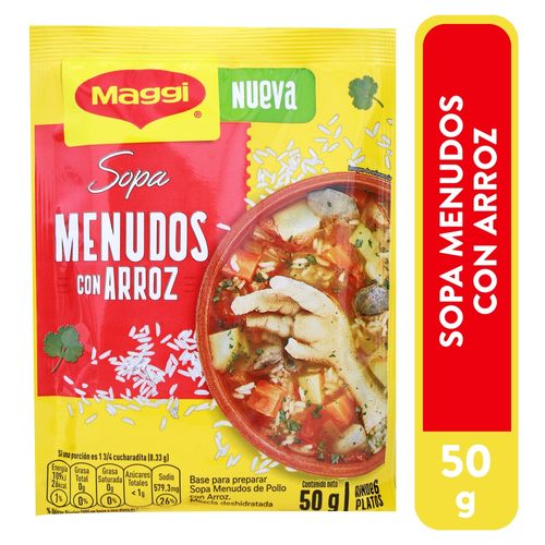 Sopa Maggi De Menudos 50gr