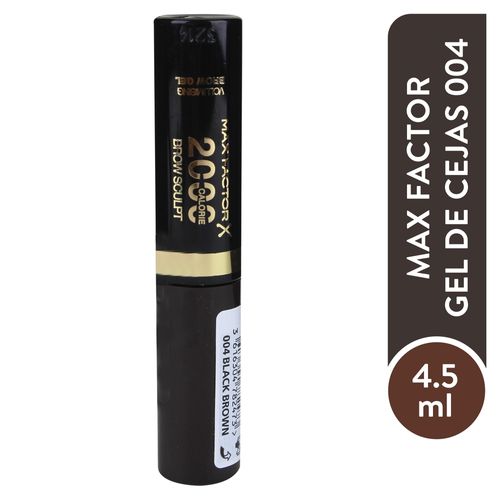 Gel Max Factor Para Cejas, Café Ocuro 004 4ml