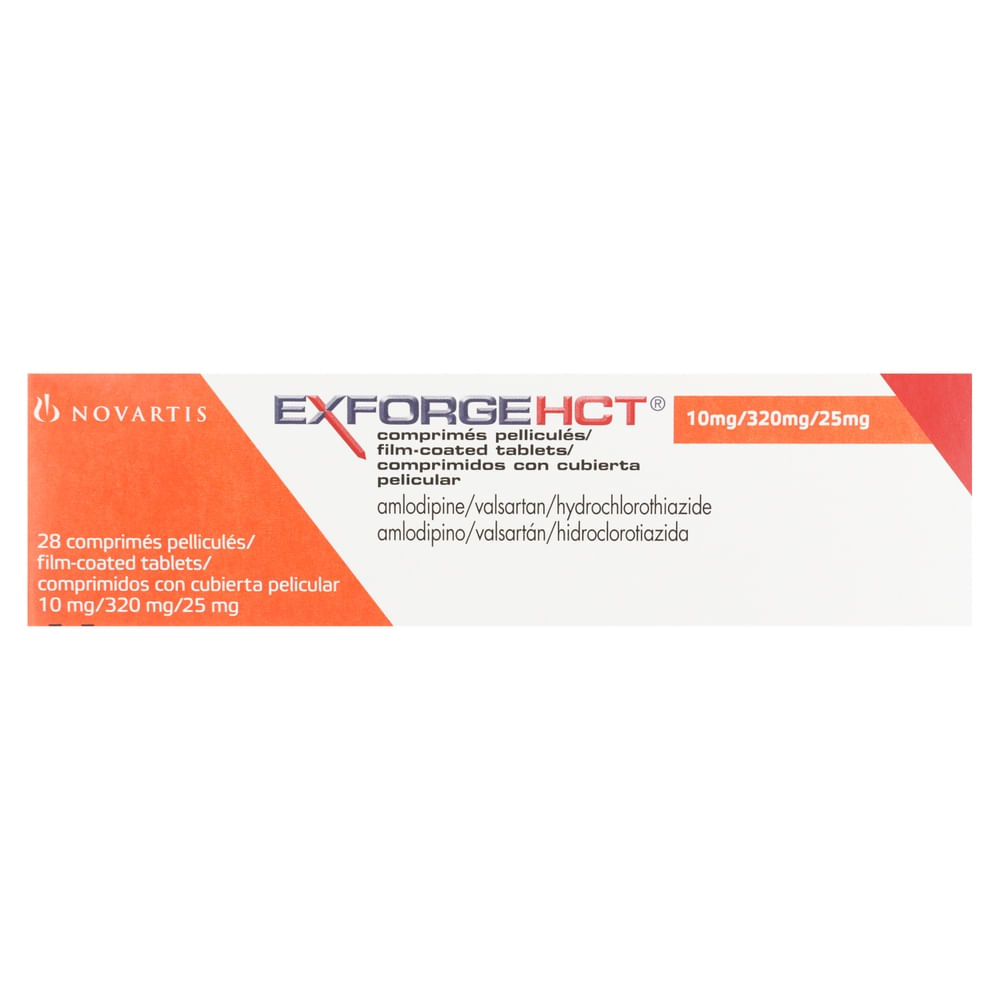 Comprar Exforge Hct 10Mg 320Mg 25Mgx28 | Walmart Costa Rica - Masxmenos ...