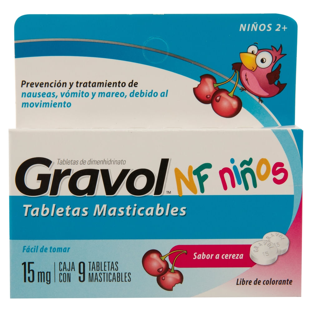 Comprar Gravol Cereza Ninos | Walmart Costa Rica