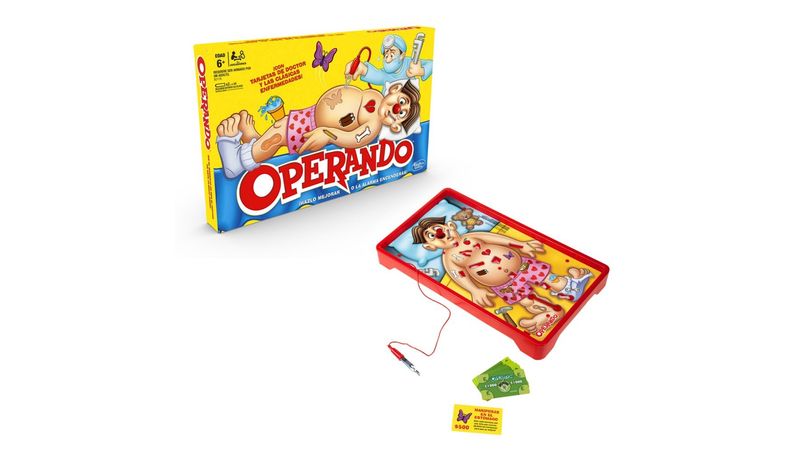 Comprar Juego De Mesa Hasbro Gaming Operando Clasico Walmart Costa Rica