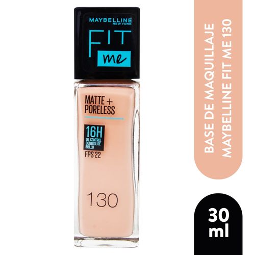 Base Maybell Fit Me Matte Buff N130 30Ml