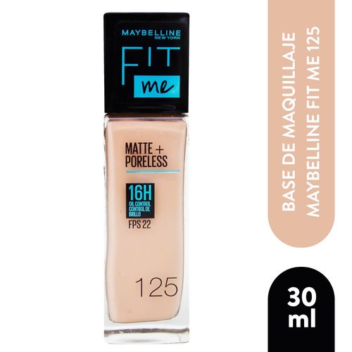 Base Maybelline Fit Me & Poreless Nude Beige