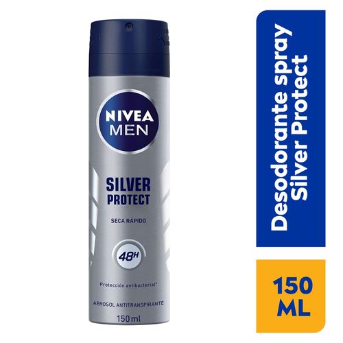 Dedodorante spray Nivea men silver protect - 150 ml